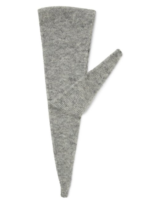 Damen Strickschal mit Alpaka- und Merino-Anteil - Sanor