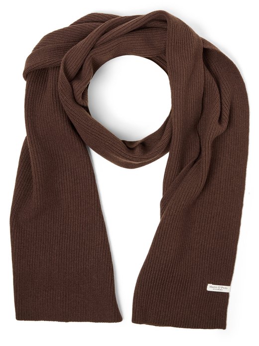 Damen Strickschal mit Schurwoll-Anteil