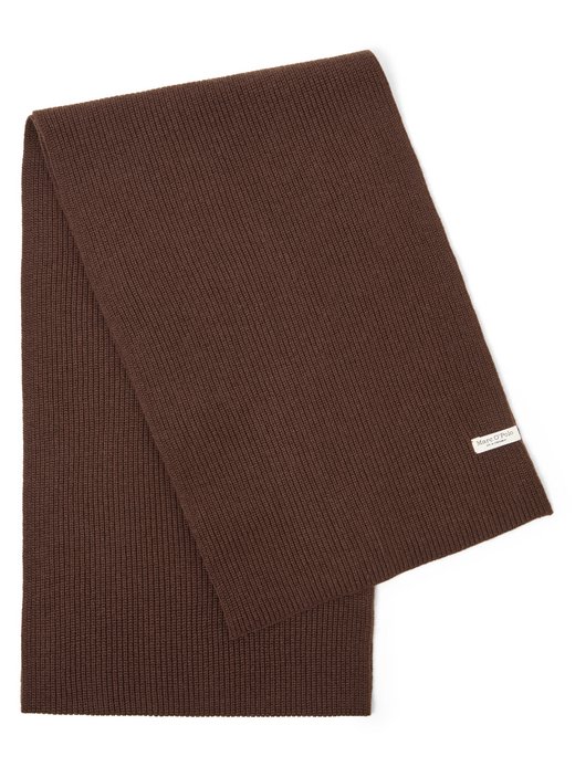 Damen Strickschal mit Schurwoll-Anteil