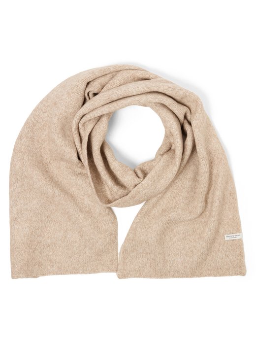 Damen Strickschal mit Schurwoll- und Alpaka-Anteil