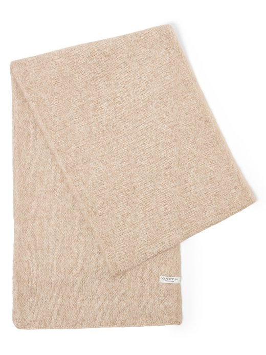 Damen Strickschal mit Schurwoll- und Alpaka-Anteil