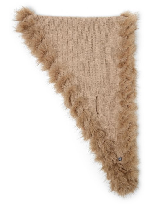 Damen Strickschal mit Woll-Anteil