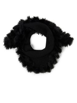 Damen Strickschal mit Woll-Anteil