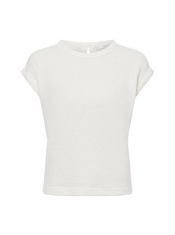 Artikelbild Damen Strickshirt - Spunki von Opus in weiß strukturiert