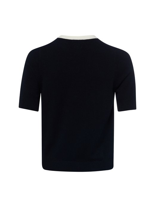 Damen Strickshirt mit Woll- und Cashmere-Anteil