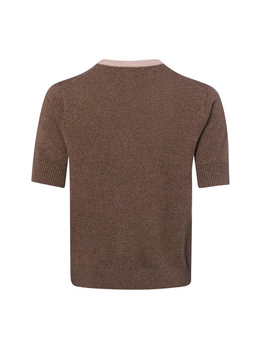 Damen Strickshirt mit Woll- und Cashmere-Anteil