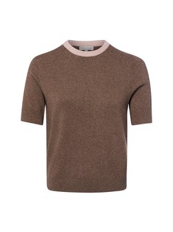 Damen Strickshirt mit Woll- und Cashmere-Anteil