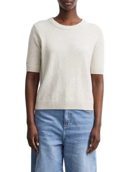 Damen Strickshirt mit Wollanteil