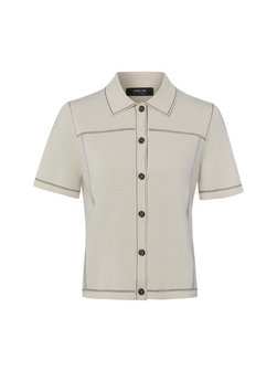 Damen Strickshirt mit Wolle und Cashmere