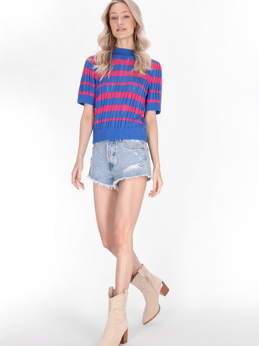 Damen Strickshirt