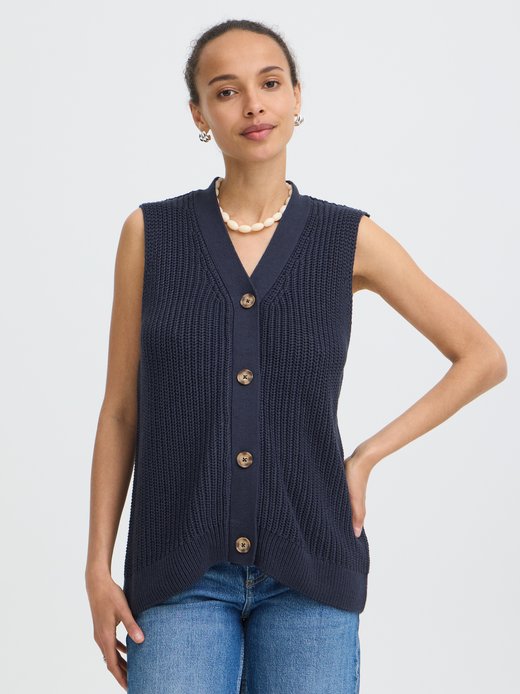 Damen Strickweste BYMELLAX