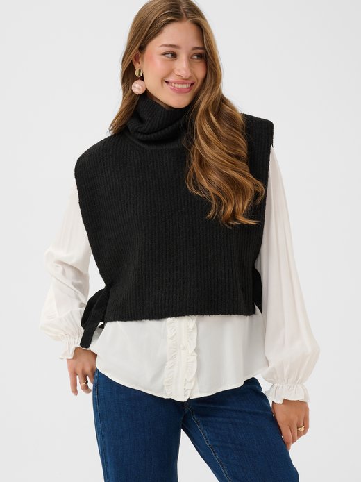 Damen Strickweste CRStarfi