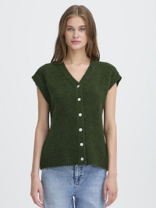 Damen Strickweste IHBELABLUE