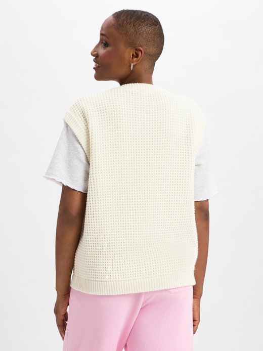 Damen Strickweste mit Alpaka-Anteil - Crashway