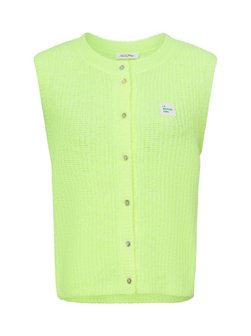 Artikelbild Damen Strickweste mit Alpaka-Anteil - East von american vintage in zitrone uni
