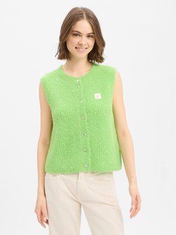 Damen Strickweste mit Alpaka-Anteil - East