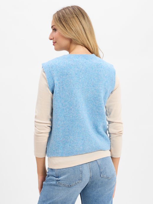 Damen Strickweste mit Alpaka-Anteil