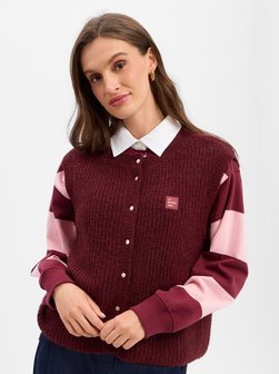 Damen Strickweste mit Alpaka und Leinen - East19M