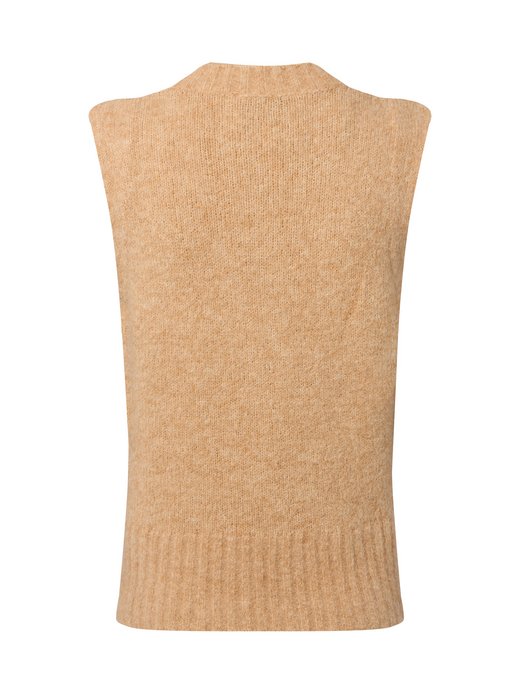 Damen Strickweste mit Mohair-Anteil – Pucku
