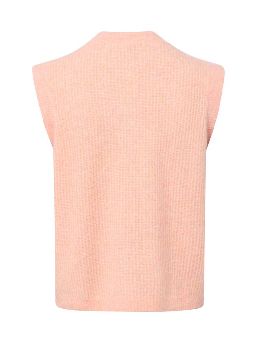 Damen Strickweste mit Woll- und Alpaka-Anteil
