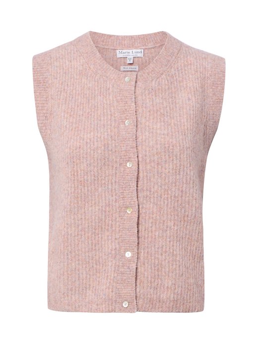Damen Strickweste mit Woll- und Alpaka-Anteil