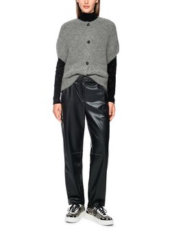 Damen Strickweste mit Woll- und Alpaka-Anteil