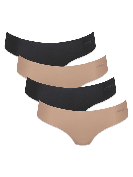 Damen String 4er Pack