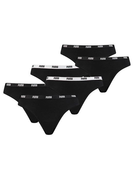 Damen String 6er Pack