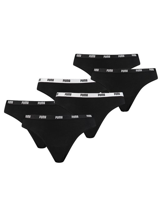 Damen String 6er Pack