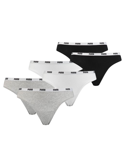 Damen String 6er Pack