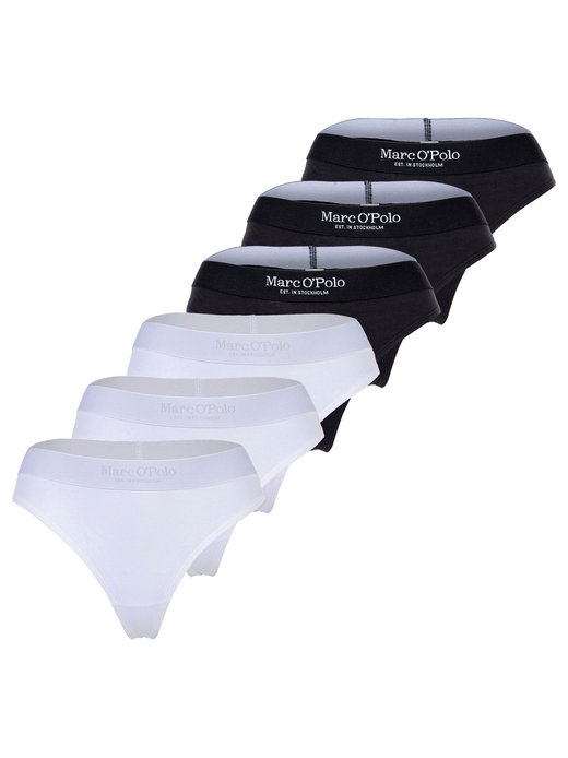 Damen String 6er Pack