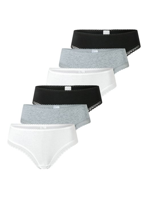 Damen String 6er Pack