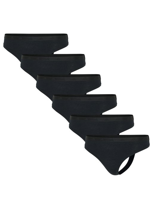 Damen String 6er Pack