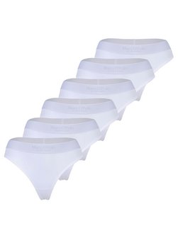 Damen String 6er Pack