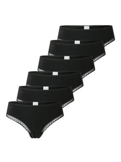 Damen String 6er Pack