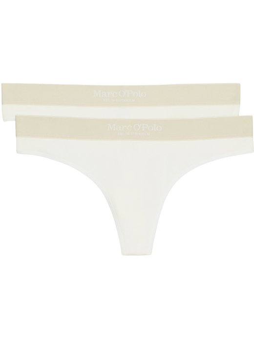 Damen String  -  Iconic Rib