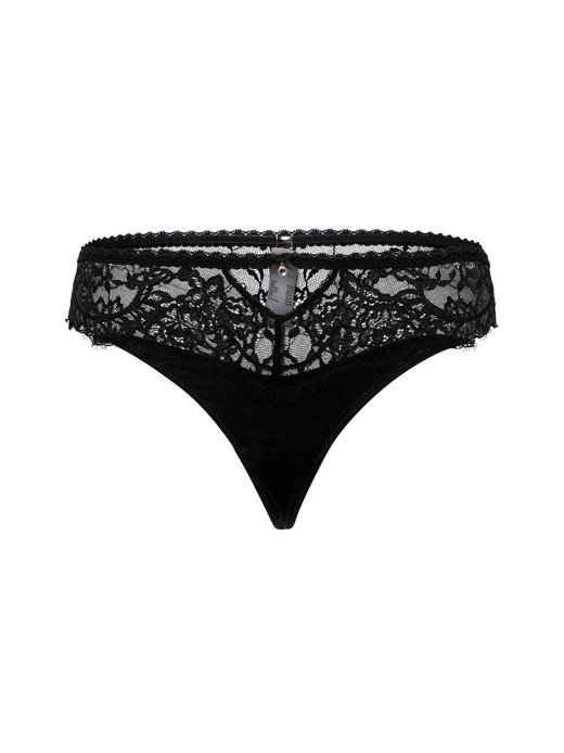 Damen String mit Seiden-Anteil