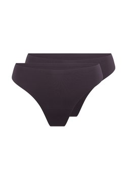 Artikelbild Damen String von LingaDore in grau uni