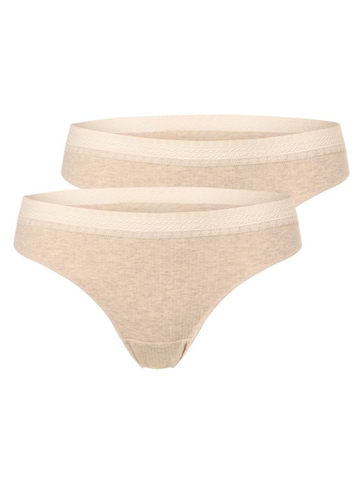 Damen Strings im 2er-Pack