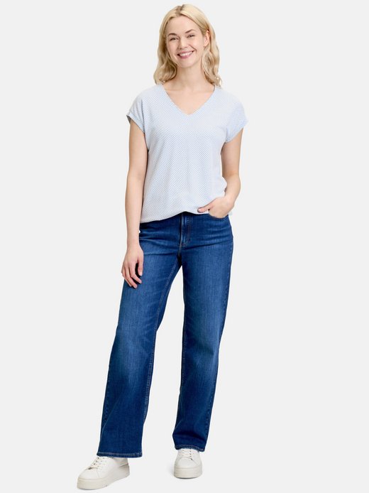 Damen Strukturshirt