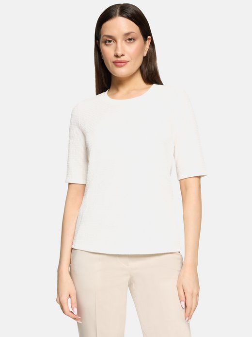 Damen Strukturshirt