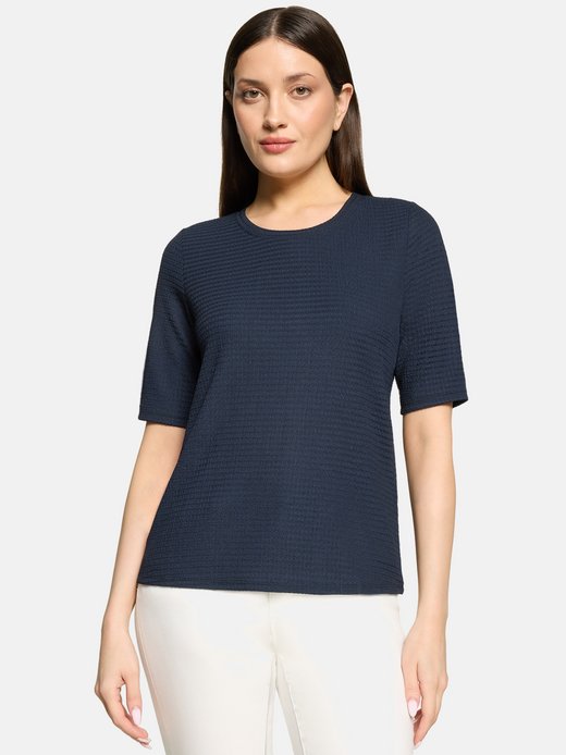 Damen Strukturshirt