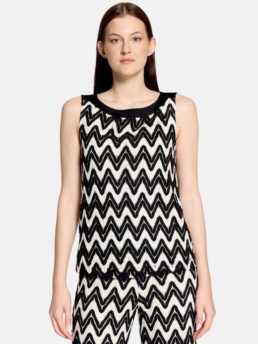 Damen Strukturshirt