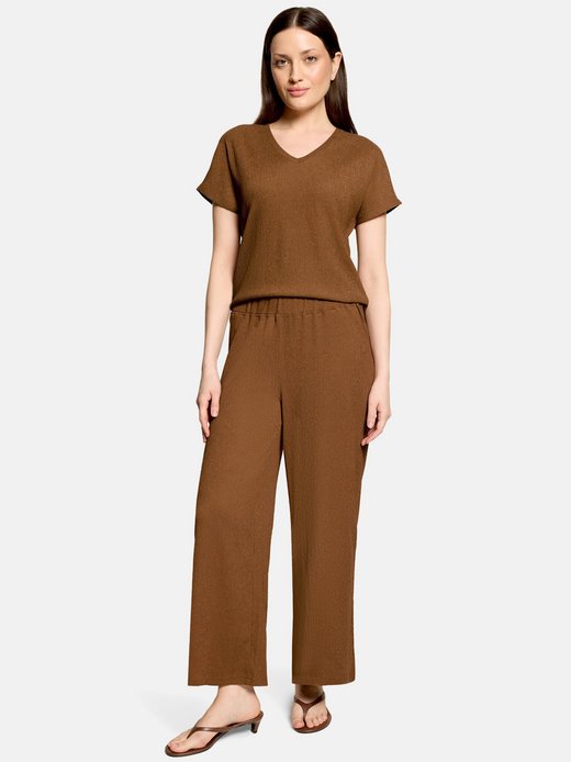 Damen Strukturshirt