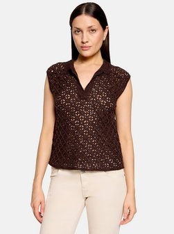 Damen Strukturshirt