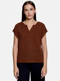 Damen Strukturshirt