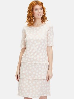Artikelbild Damen Stufenkleid von Betty Barclay in rosa mehrfarbig gepunktet