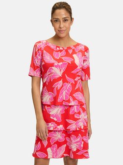Artikelbild Damen Stufenkleid von Betty Barclay in rot bedruckt