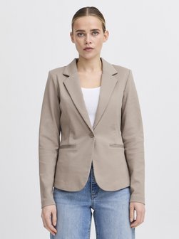 Artikelbild Damen Sweatblazer - IHKATE von Ichi in beige uni