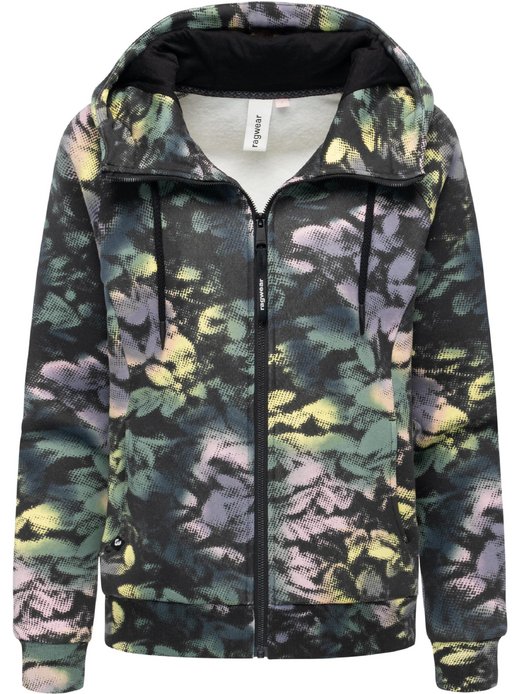 Damen Sweatjacke - Fllawia Print